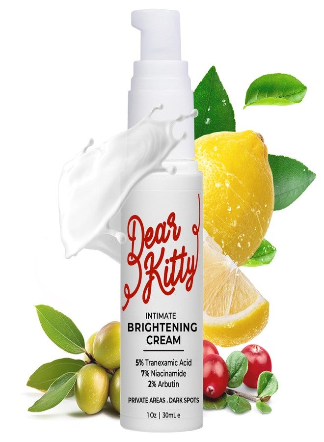 Dear Kitty Dark Spot Cream for Intimate Areas - Tranexamic Acid & Niacinamide Serum for Women - Body Cream for Bikini Line, Underarms, Inner Thigh - Even Tone for Sensitive Skin - 1 oz - Image 1
